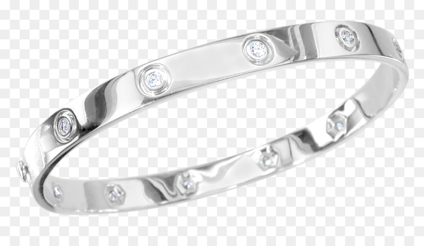Bangle, HD Png Download - diamond bangles png