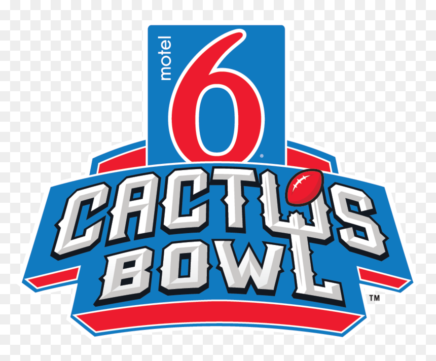 Motel 6 Cactus Bowl Logo, HD Png Download - arizona state png