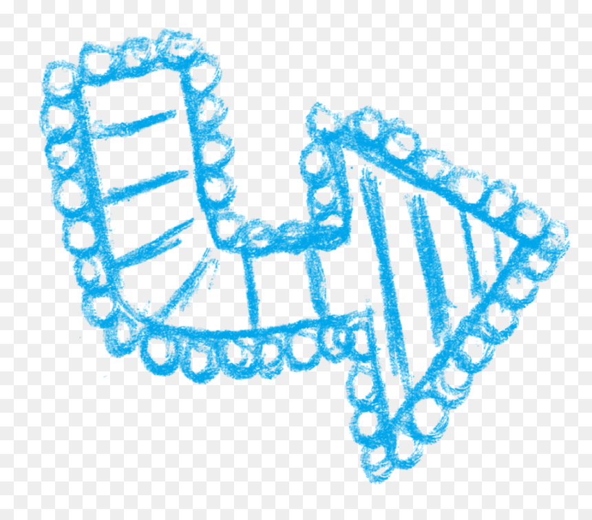 Transparent Chalk Png - Arrow Chalkpng, Png Download - chalkboard arrow png