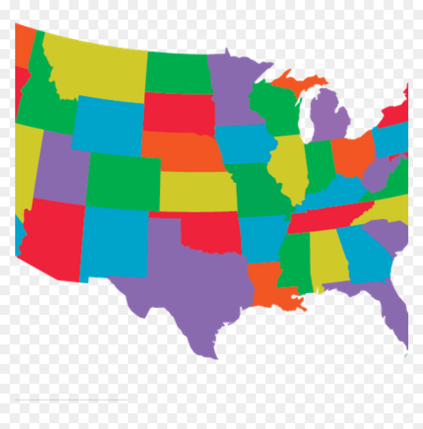 States Clipart Arizona State Clipart At Getdrawings - United States Map Transparent Background, HD Png Download - arizona state png