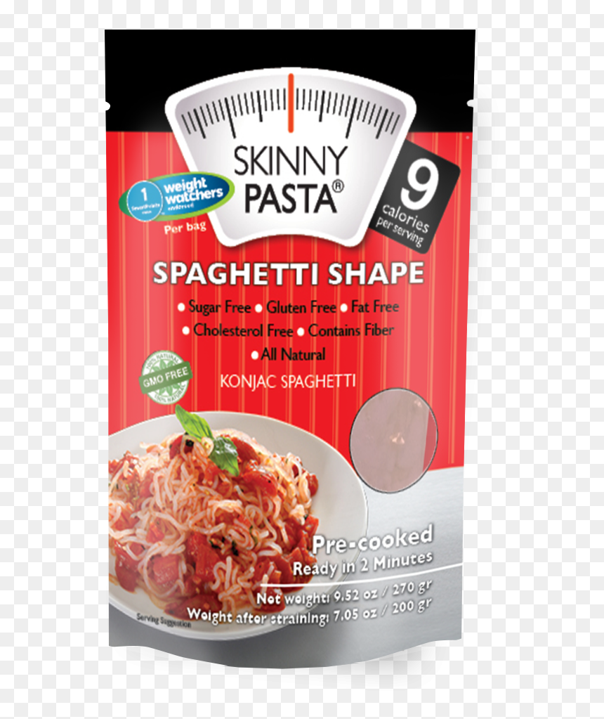 Skinny Pasta Konjac Noodles, HD Png Download - spaghetti png