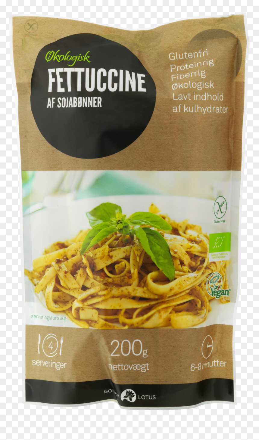 Golden Lotus Organic Soybean Pasta 200g, HD Png Download - spaghetti png