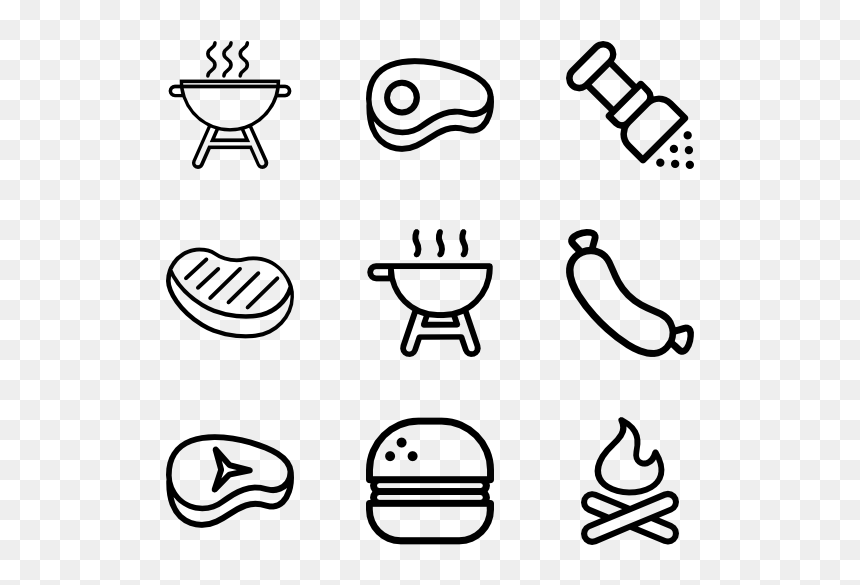 Utensils Icon Transparent Background, HD Png Download - steak png