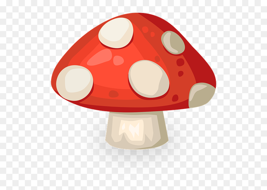 Red Mushroom Png, Transparent Png - mushroom png