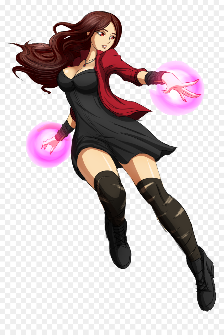 Scarlet Witch Png, Transparent Png - witch png