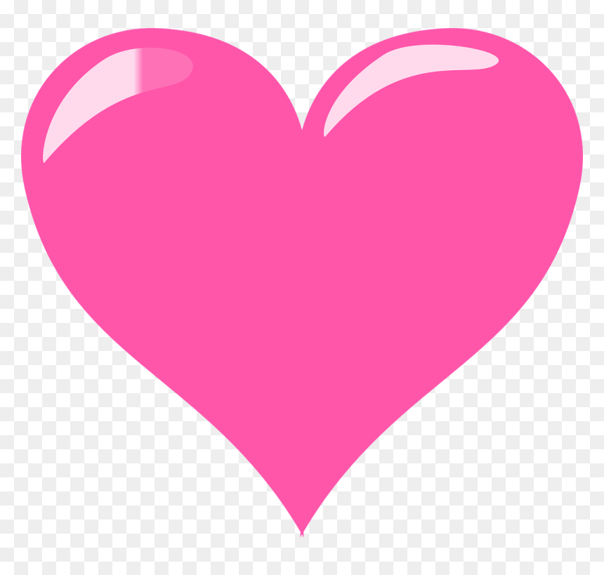 Pink Heart Clipart, HD Png Download - heart clipart png