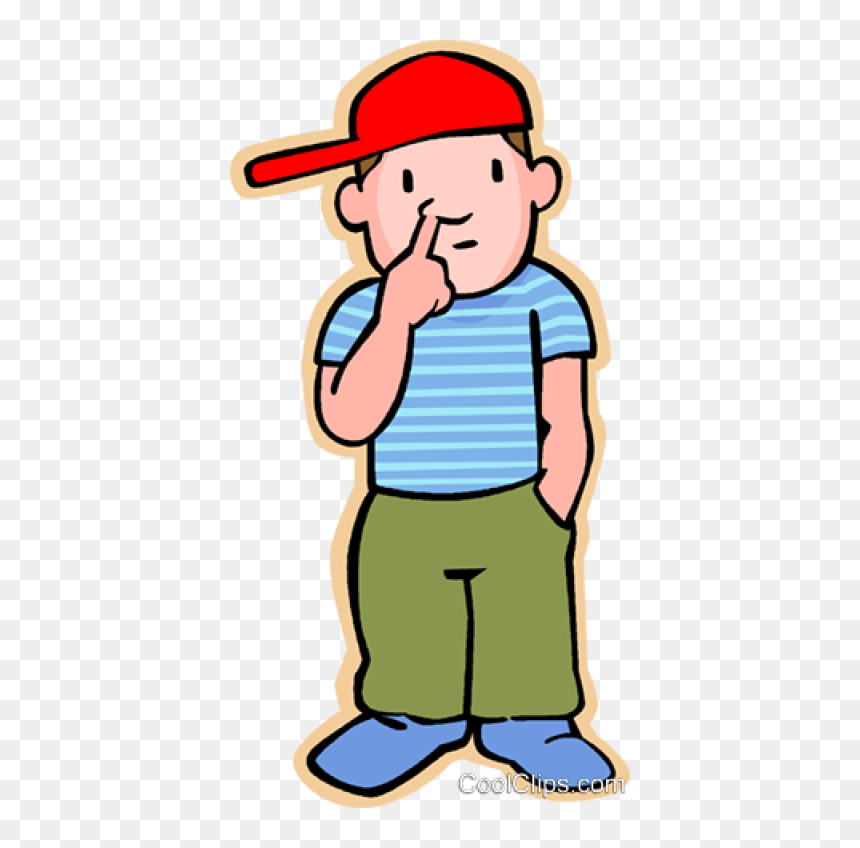 Clip Art Picking Nose, HD Png Download - nose png