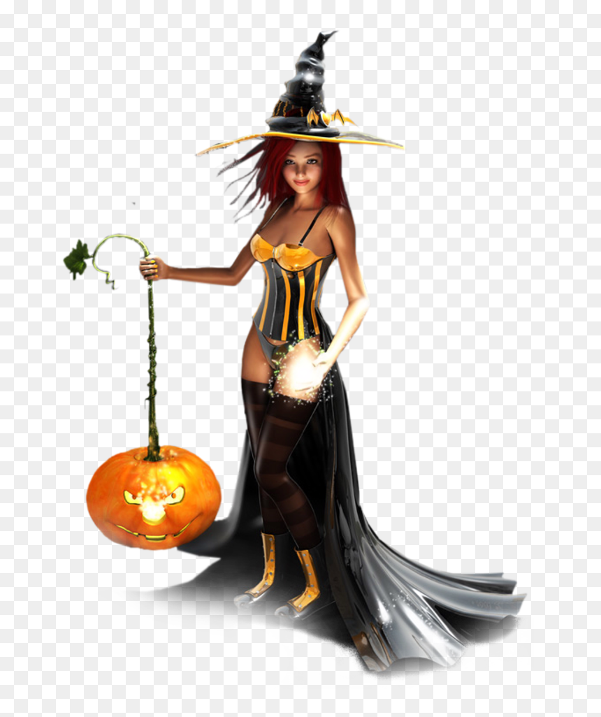Sexy Halloween Witch Png, Transparent Png - witch png