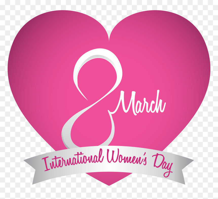 International Women's Day Png, Transparent Png - heart clipart png