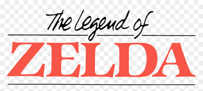 Legend Of Zelda Nes Logo, HD Png Download - zelda png