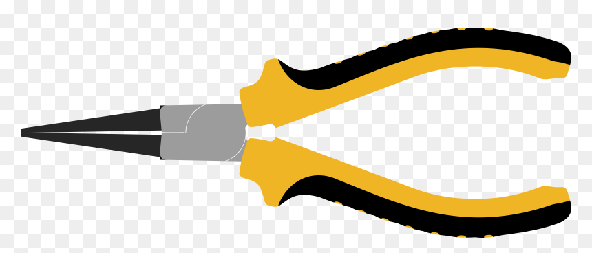 Long Nose Pliers Clipart, HD Png Download - nose png