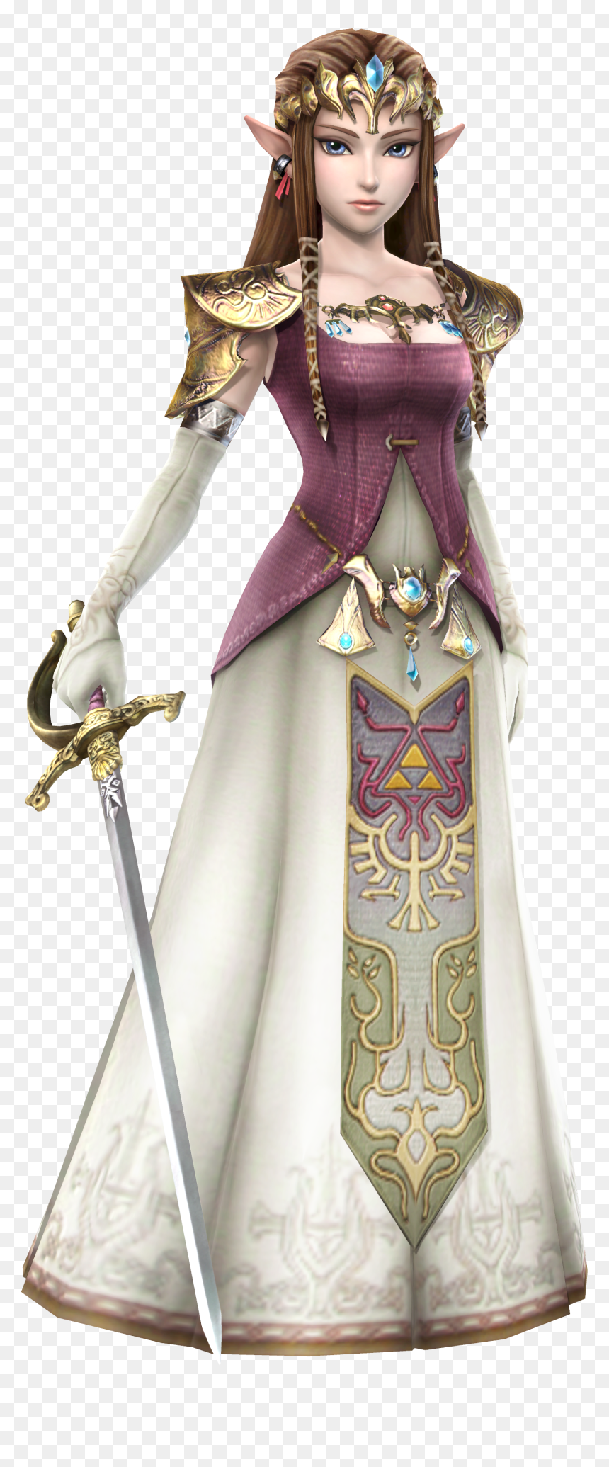 Legend Of Zelda Twilight Princess Zelda, HD Png Download - zelda png