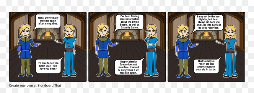 Comic De Calamity Ganon, HD Png Download - zelda png