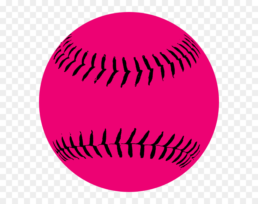 Blue Baseball Clip Art, HD Png Download - softball png