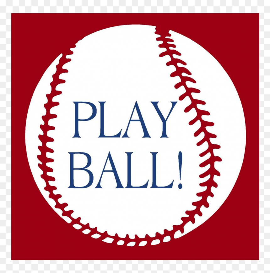 Play Ball, HD Png Download - softball png