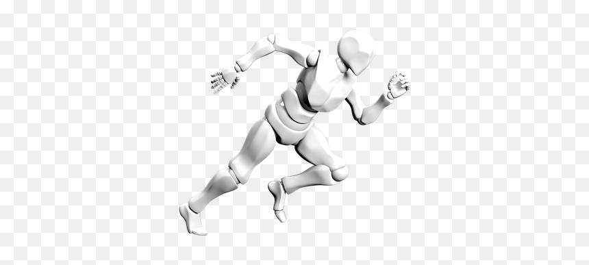 Player, HD Png Download - running png