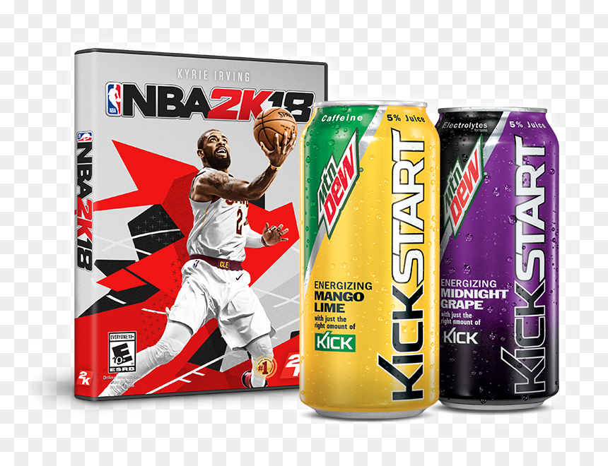 2k18 For Xbox 360, HD Png Download - mountain dew png