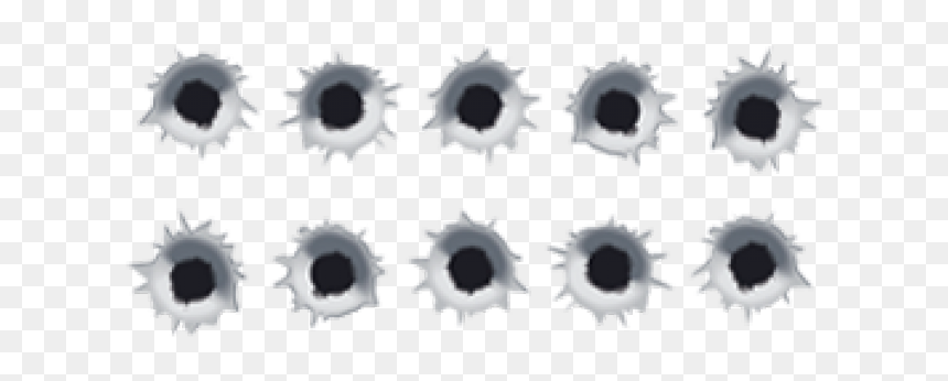 Bullet Holes, HD Png Download - bullet holes png