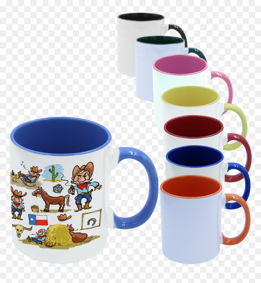 Sublimation Mug Png, Transparent Png - coffee mug png