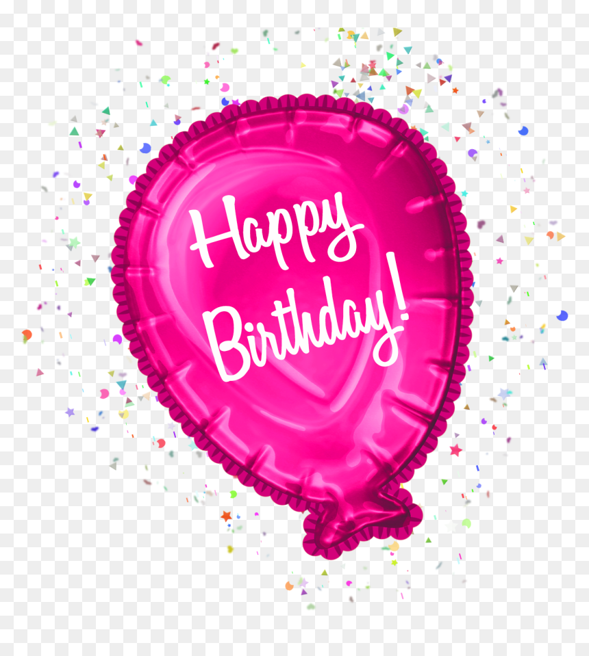Circle, HD Png Download - birthday balloons png