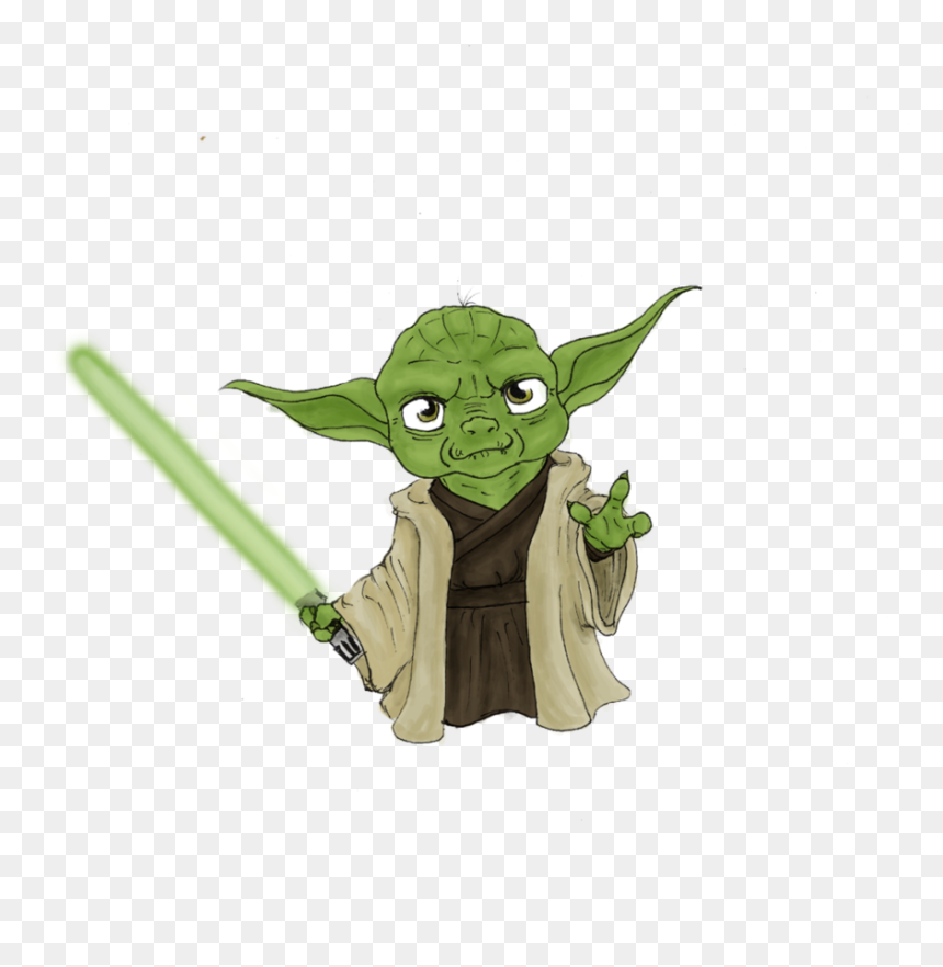 Yoda Chibi, HD Png Download - yoda png
