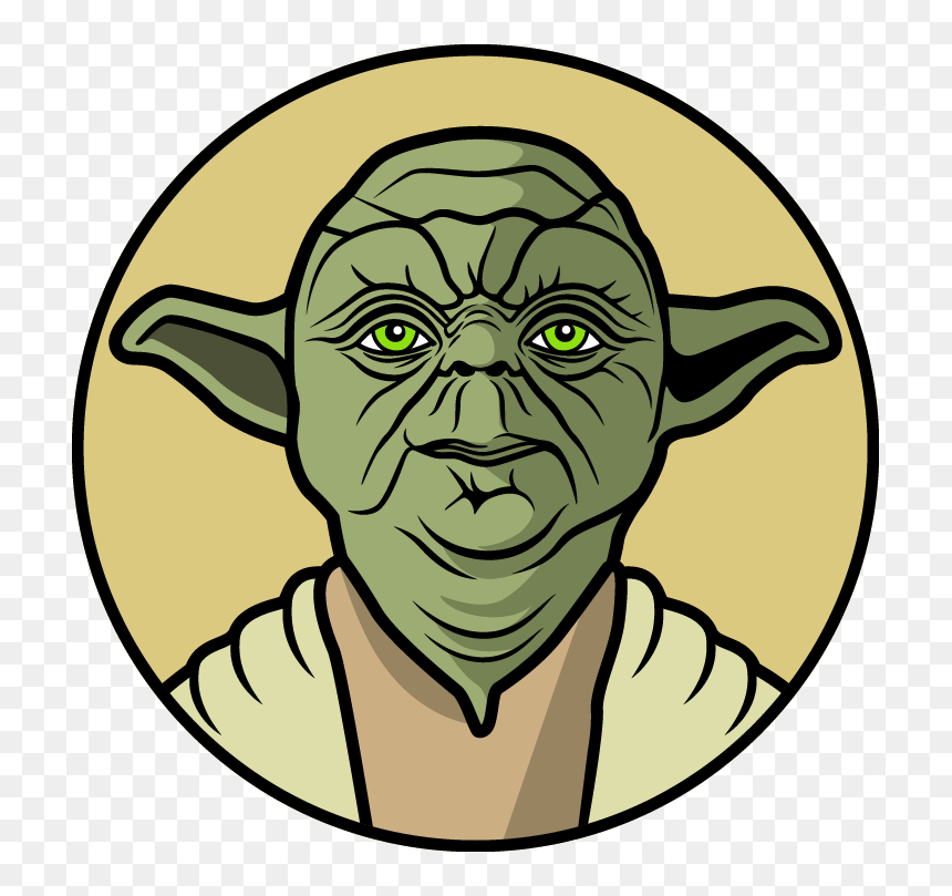 Yoda Star Wars Rosto, HD Png Download - yoda png