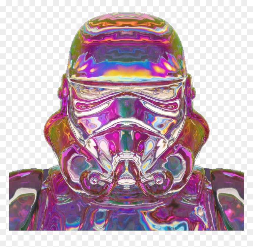Stormtrooper Vaporwave, HD Png Download - stormtrooper png