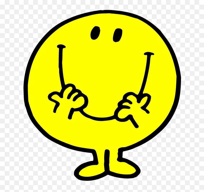My Happy Mr Men, HD Png Download - happy emoji png