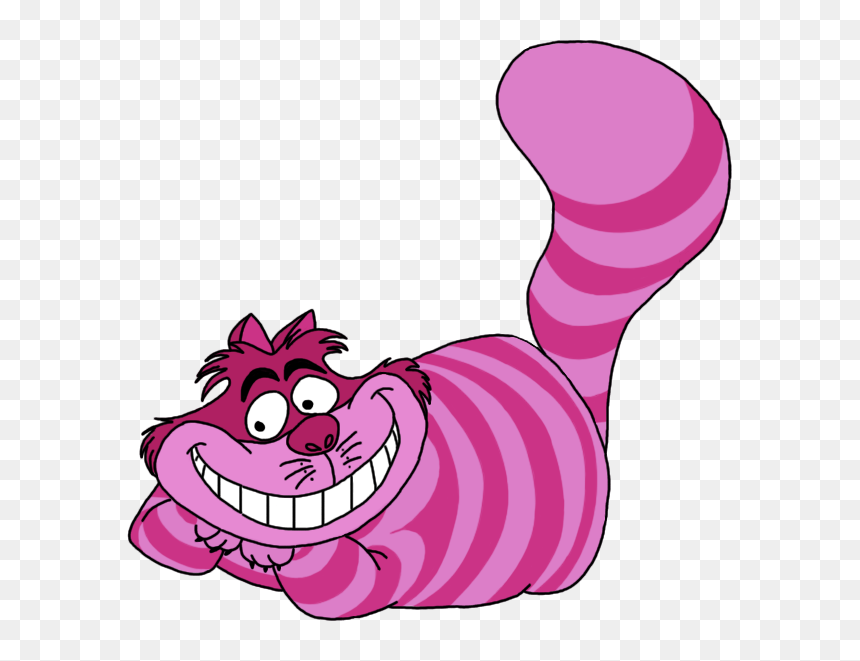 Alice In Wonderland Characters Cheshire Cat, HD Png Download - alice in wonderland png