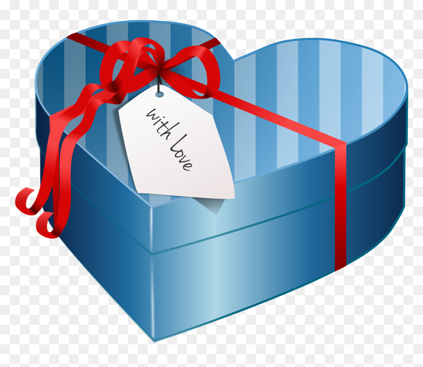 Clipart Gift Box, HD Png Download - valentines png