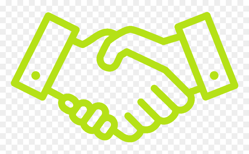 Hand Shake Icon Line, HD Png Download - handshake png