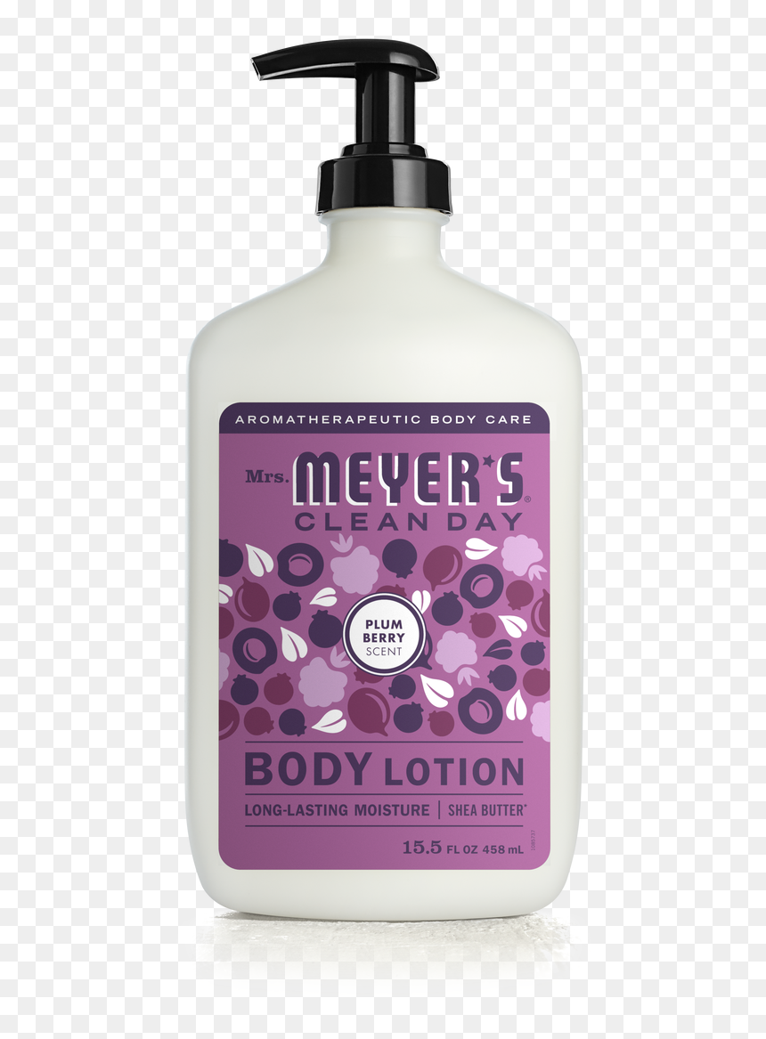 Plumberry Body Lotion - Mrs Meyers Lavender Lotion, HD Png Download - smell png
