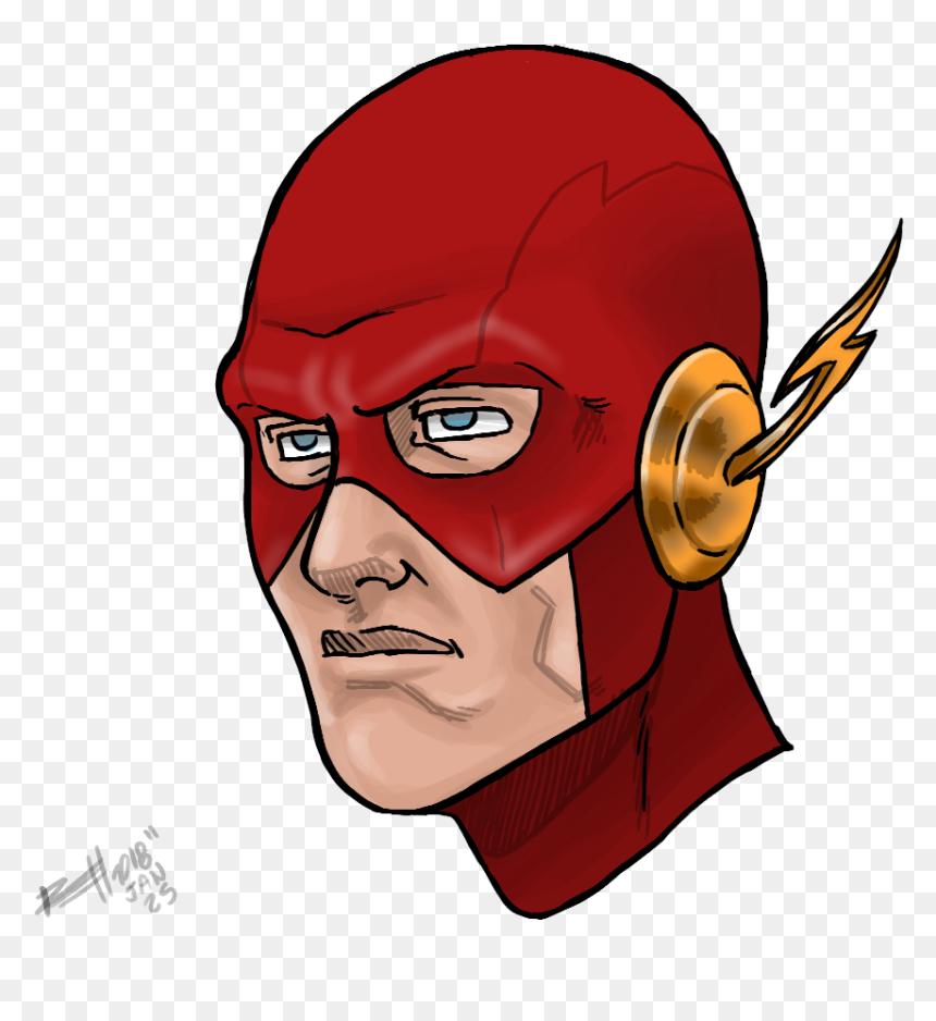 Barry Allen Art By - Illustration, HD Png Download - barry allen png