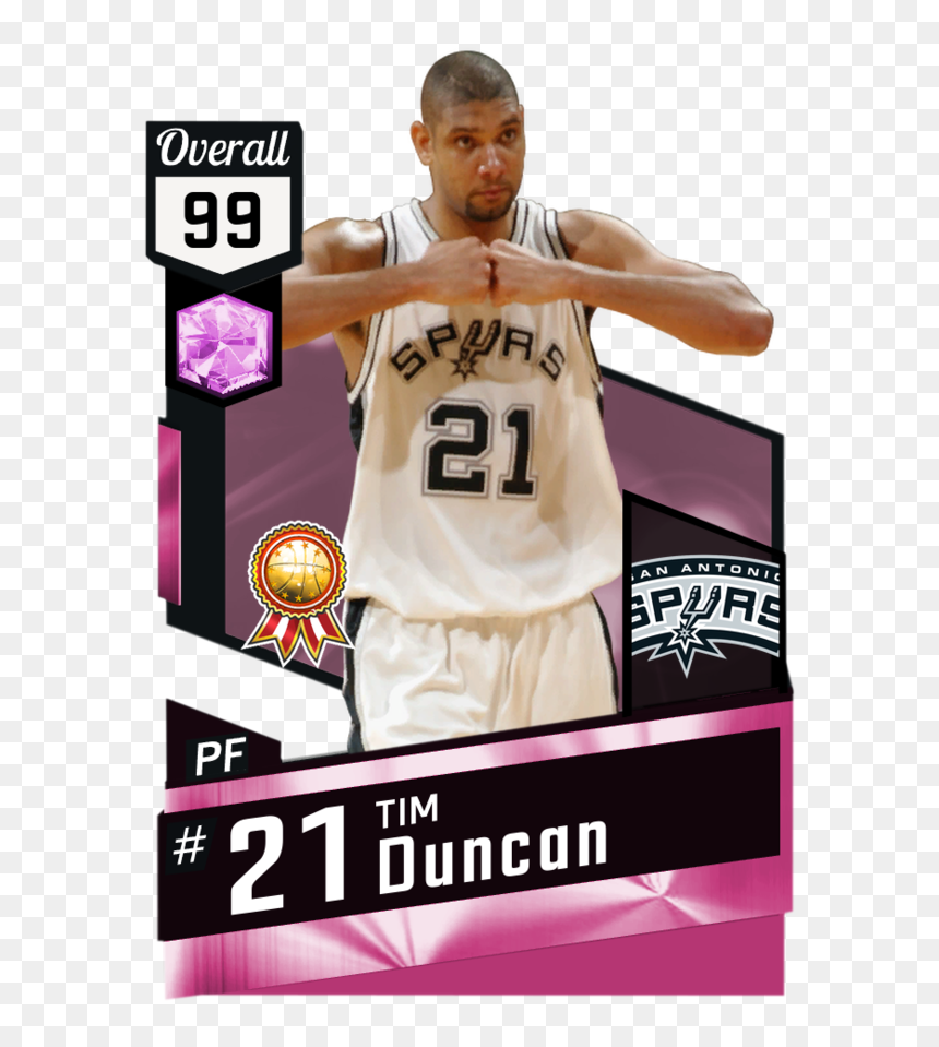 Pink Diamond Russell Westbrook, HD Png Download - tim duncan png
