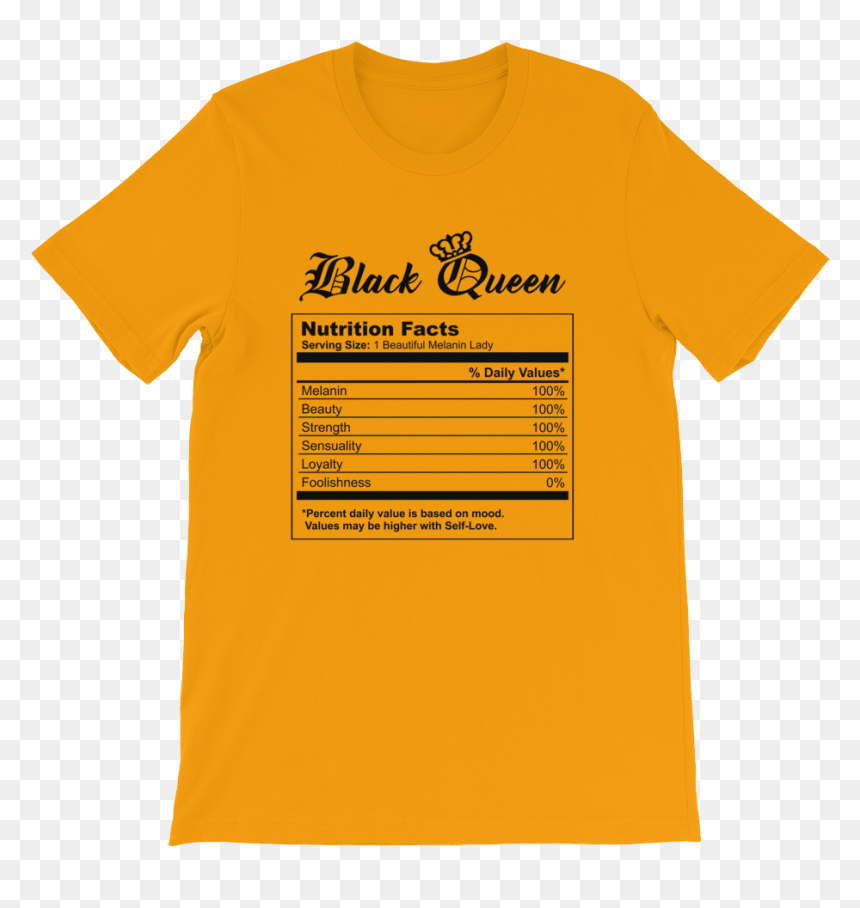 Black Queen Nutritional Facts - Parks Project Grand Canyon Sunset Shirt, HD Png Download - black queen png