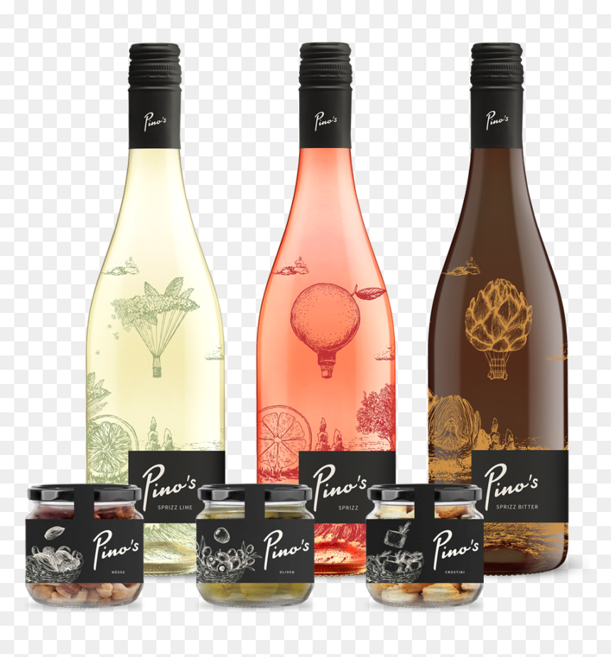 Glass Bottle, HD Png Download - pinos png