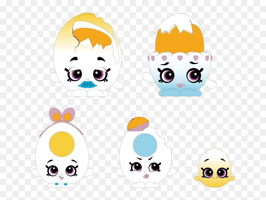 Clip Art, HD Png Download - shopkins characters png