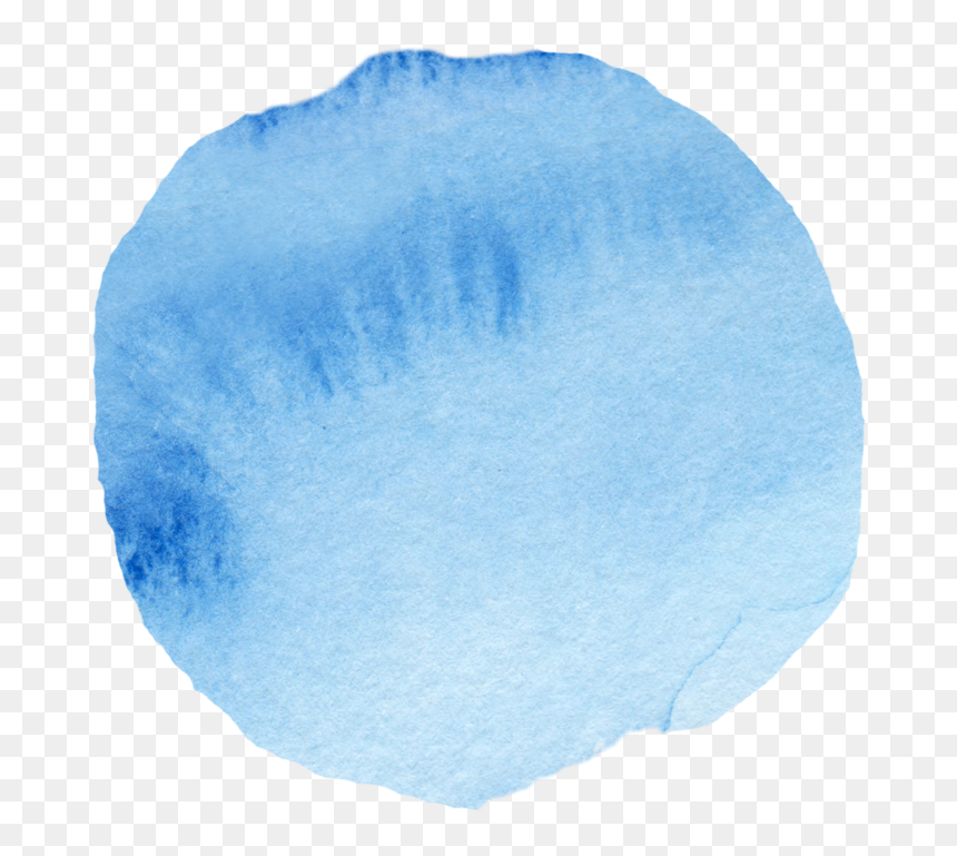Transparent Watercolor Circle Png - Watercolor Circle Png Blue, Png Download - molduras douradas png