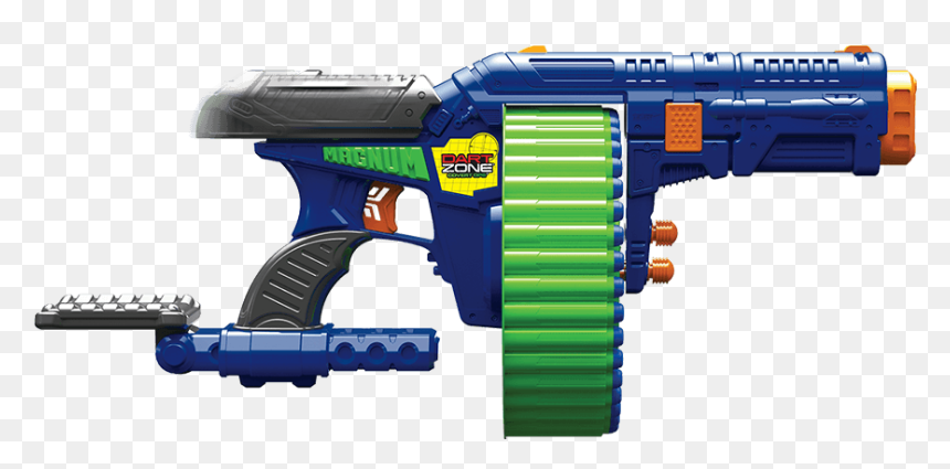 Dart Zone® Magnum Superdrum Dart Blaster - Dart Zone Covert Ops Magnum Superdrum Blaster, HD Png Download - nerf dart png