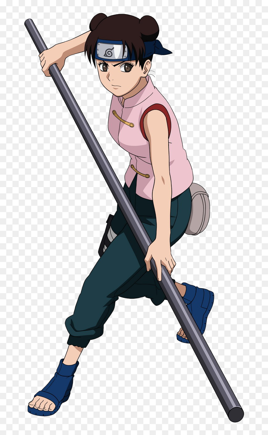 Ten Ten De Naruto, HD Png Download - neji png