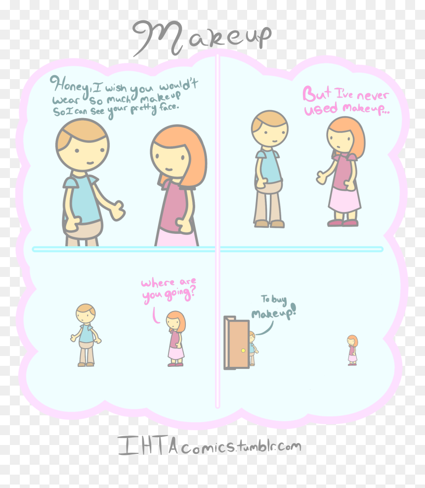 Cartoon , Png Download - Cartoon, Transparent Png - makeup tumblr png