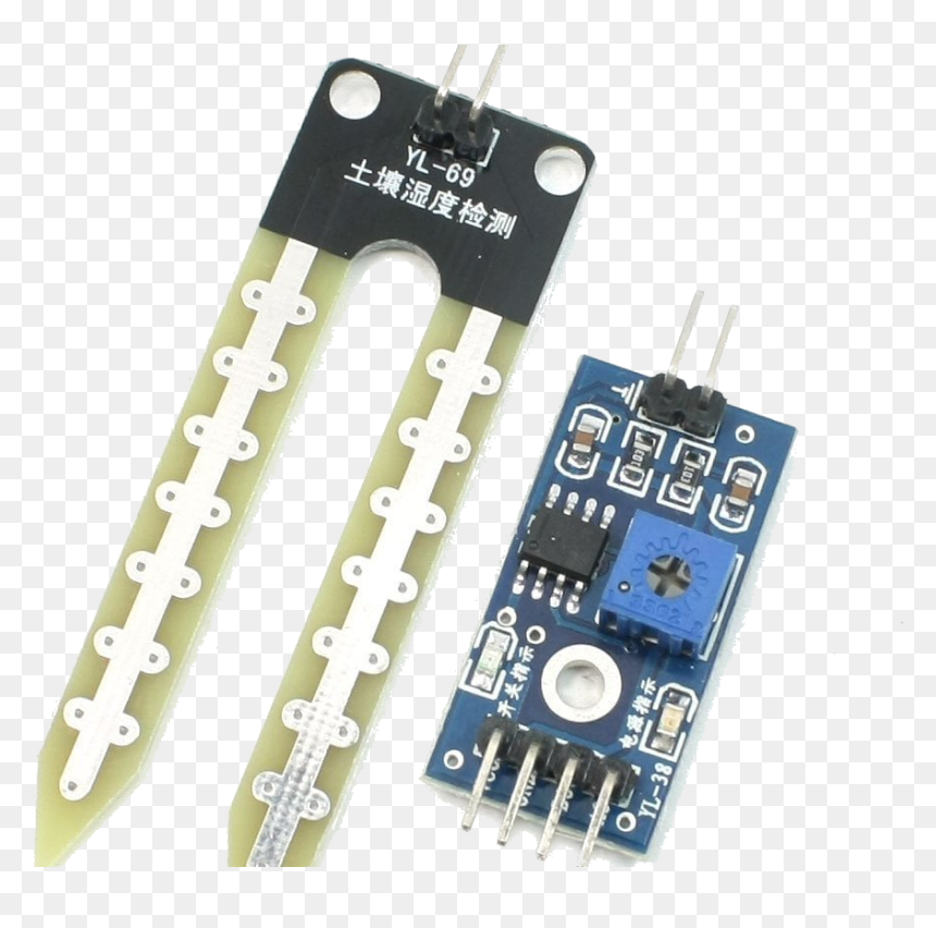 How To Use A Soil Moisture Sensor - Arduino Soil Moisture Sensor, HD Png Download - sensor png