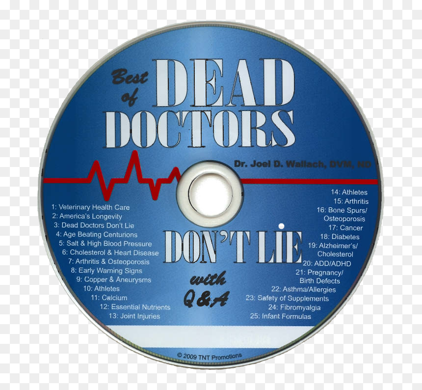 Dead Doctors Don"t Lie Cd - Dr Wallach Dead Doctors, HD Png Download - youngevity logo png