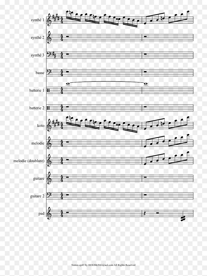 Nothing Else Matters Clarinet, HD Png Download - neji png