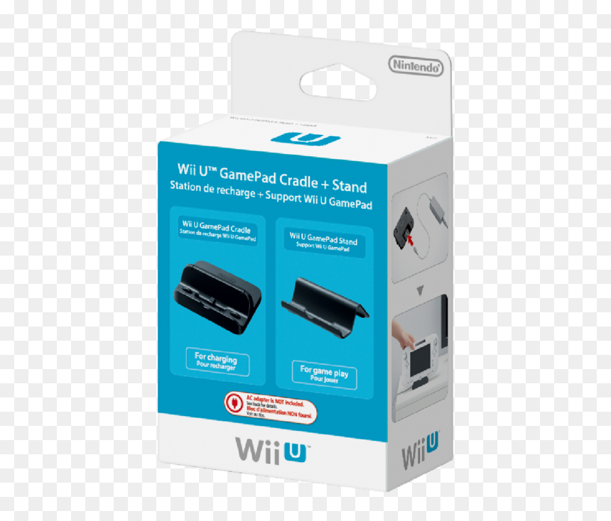 Gamepad Cradle Stand Wii U"
 Srcset="data - Soporte Mando Wii U, HD Png Download - wii u gamepad png