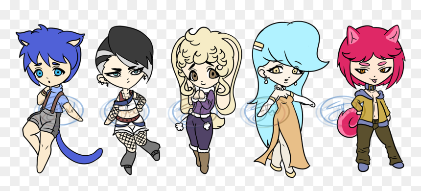 Mixed Adopts - Cartoon, HD Png Download - neji png