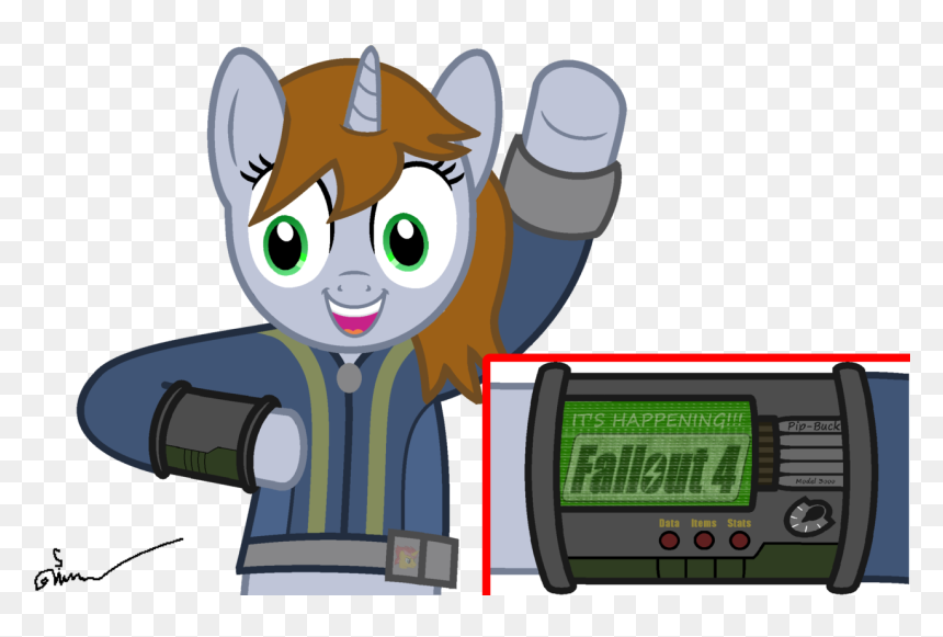 Cartoon, HD Png Download - pipboy png