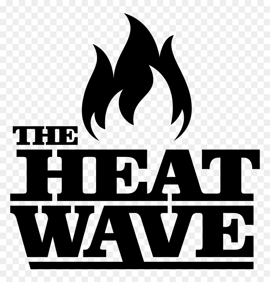 Logo B&w, HD Png Download - heat wave png