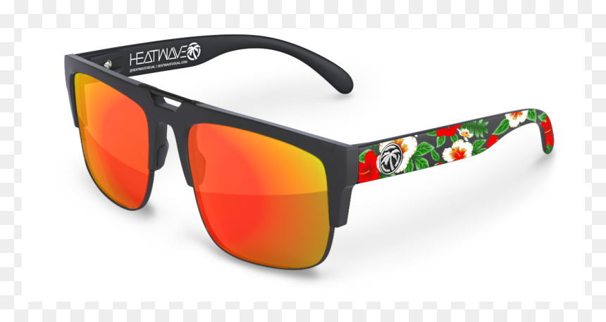 Interceptor Sunglasses Black - Sunglasses, HD Png Download - heat wave png