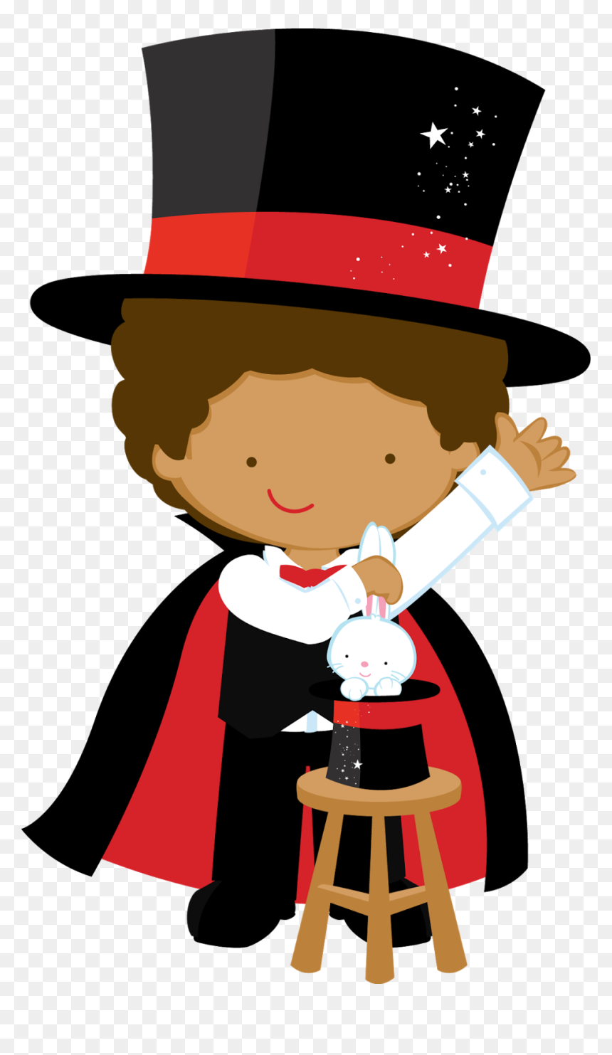 Cinema Clipart Themed - Circus Magician Clipart, HD Png Download - imagens em png